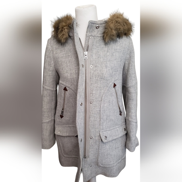 J. Crew Gray Italian Wool Jacket - Picture 3 of 7